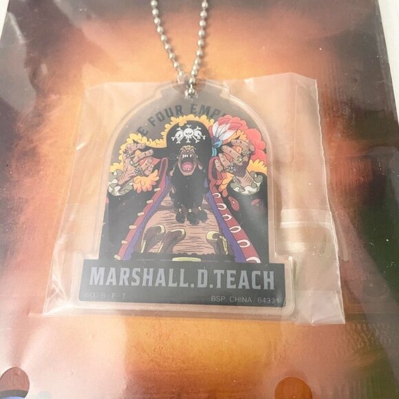 One Piece Four Emperors Marshall D Teach Ichiban Kuji Keychain - Picture 2 of 11